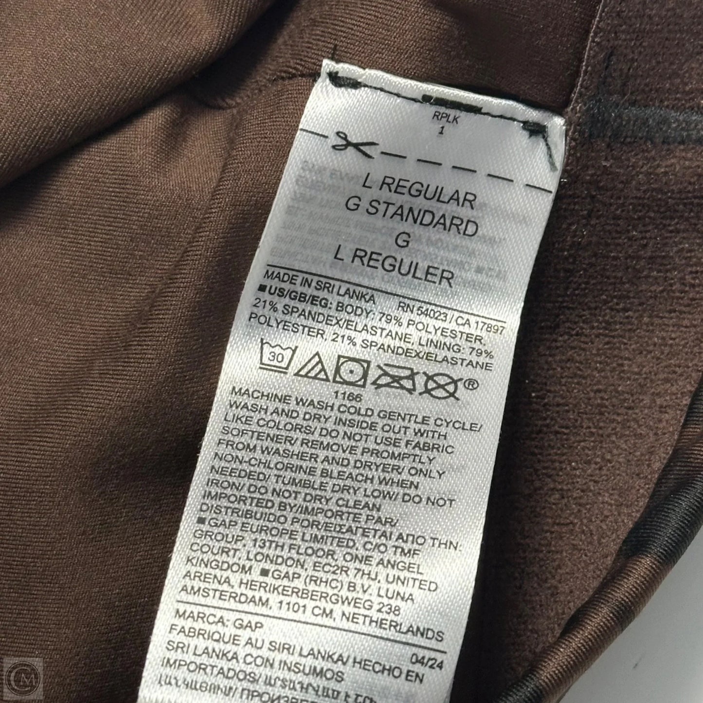 Athletic Bra By Gapfit In Leopard Print, Size: L