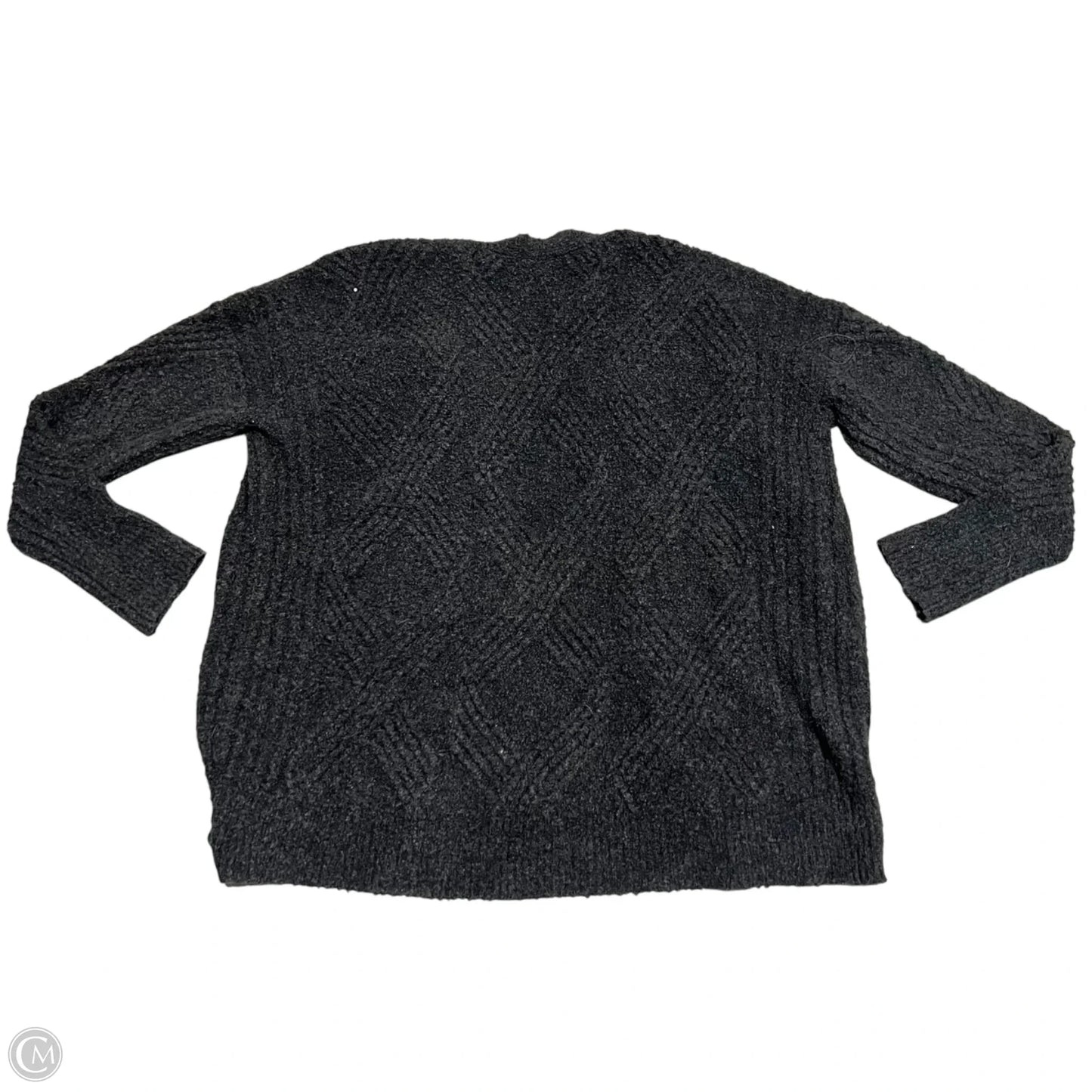 Sweater Cardigan By Moth In Grey, Size: M