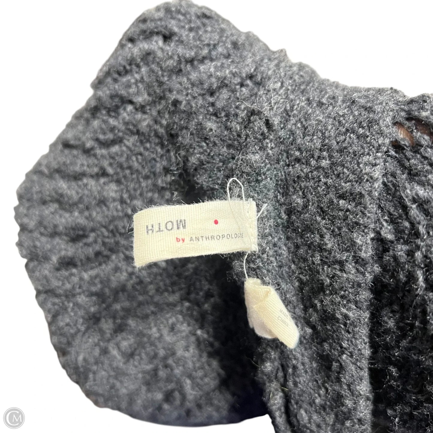 Sweater Cardigan By Moth In Grey, Size: M