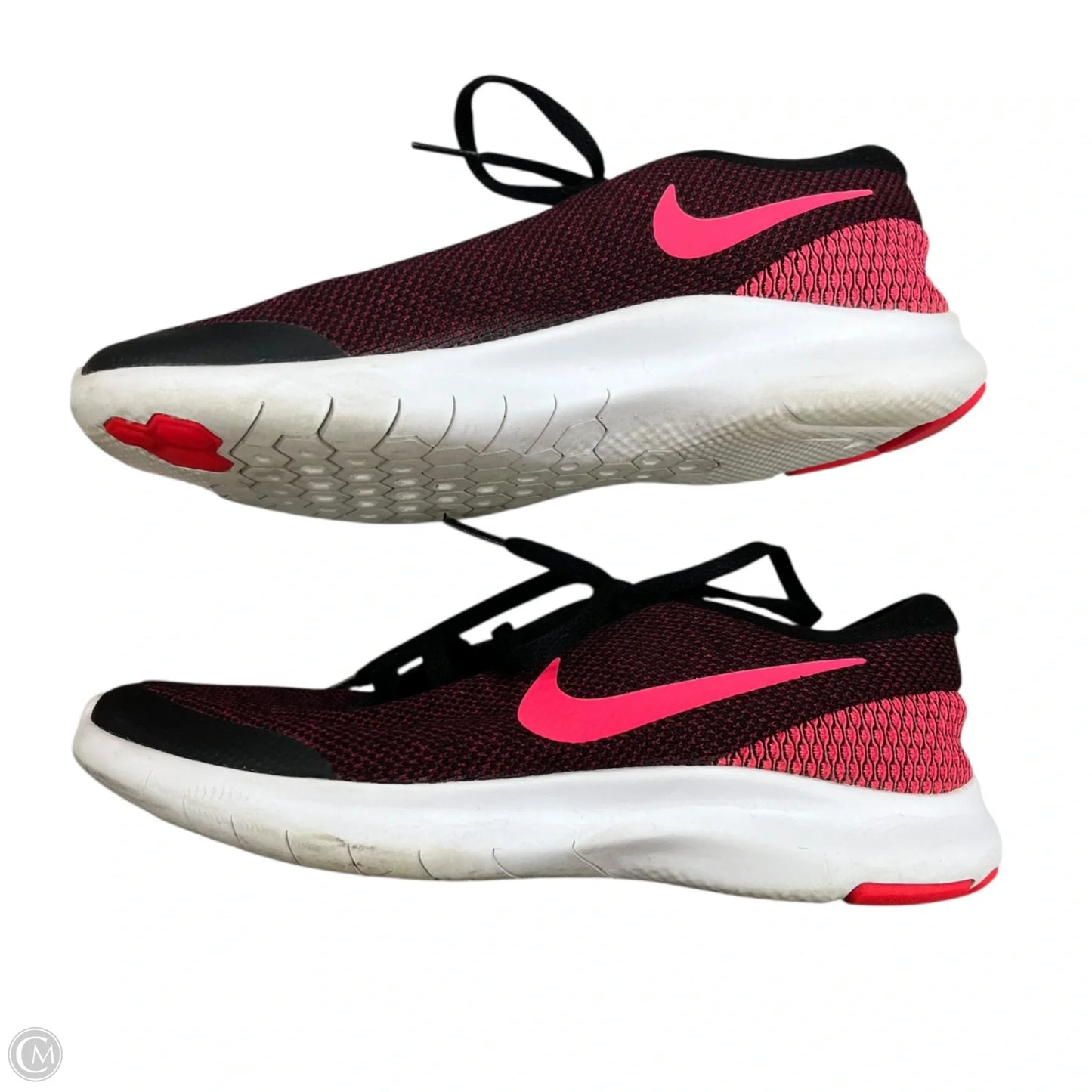 Shoes Athletic By Nike In Black & Pink, Size: 7