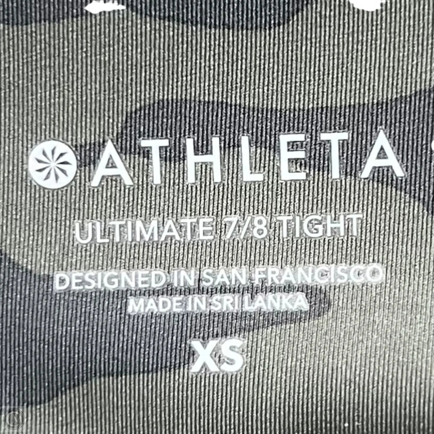 Athletic Leggings By Athleta In Camouflage Print, Size: 0