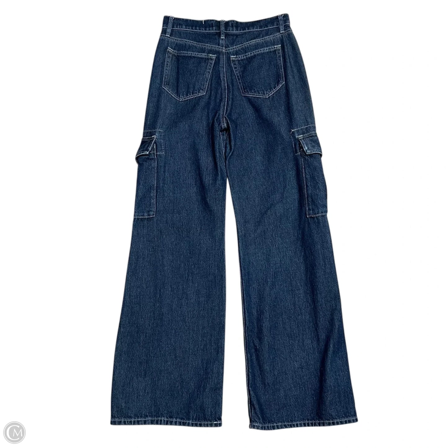 Jeans Boyfriend By Loft In Blue Denim, Size: 0