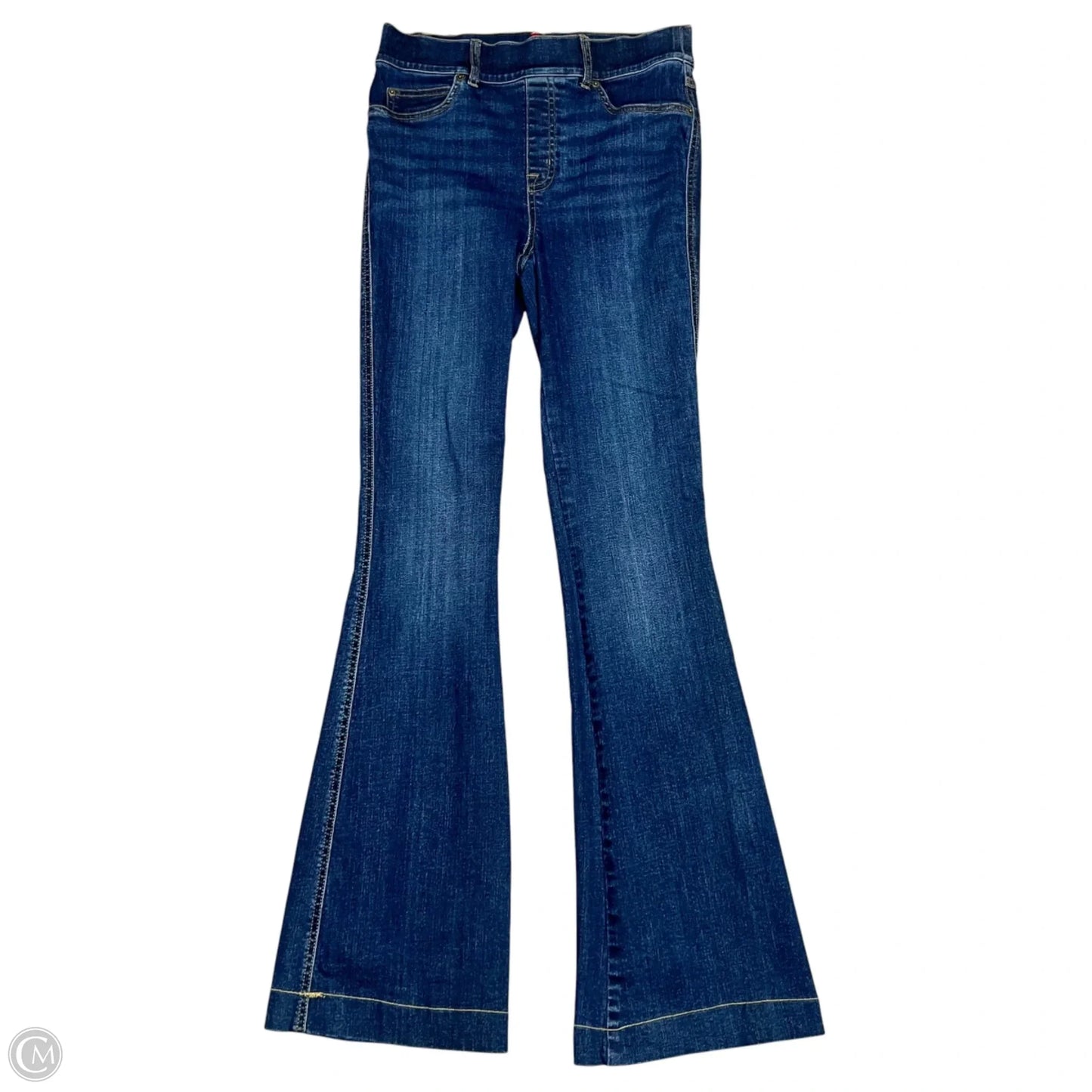 Jeans Jeggings By Spanx In Blue Denim, Size: 4