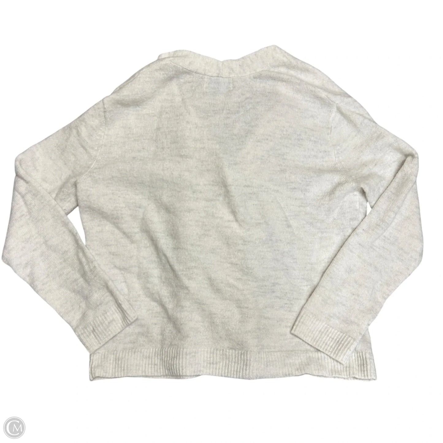 Sweater Cardigan By Old Navy In White, Size: S