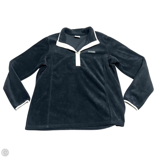 Sweatshirt Collar By Columbia In Cream & Grey, Size: Xl