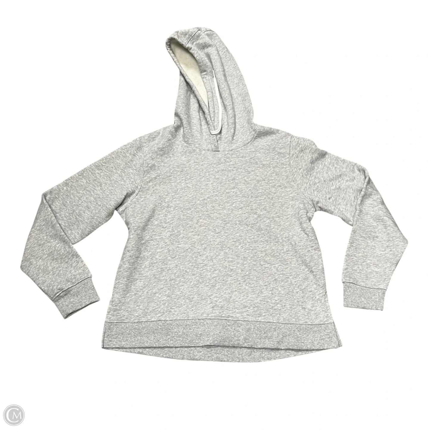 Sweatshirt Hoodie By Tek Gear In Grey, Size: M