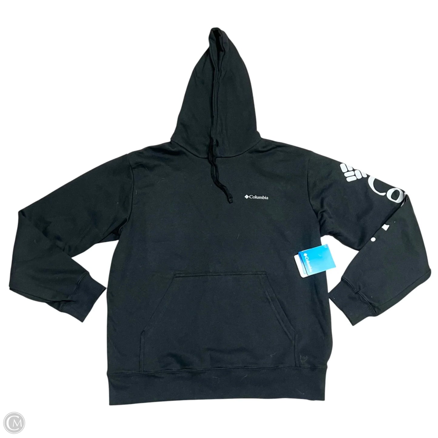 Sweatshirt Hoodie By Columbia In Black, Size: M