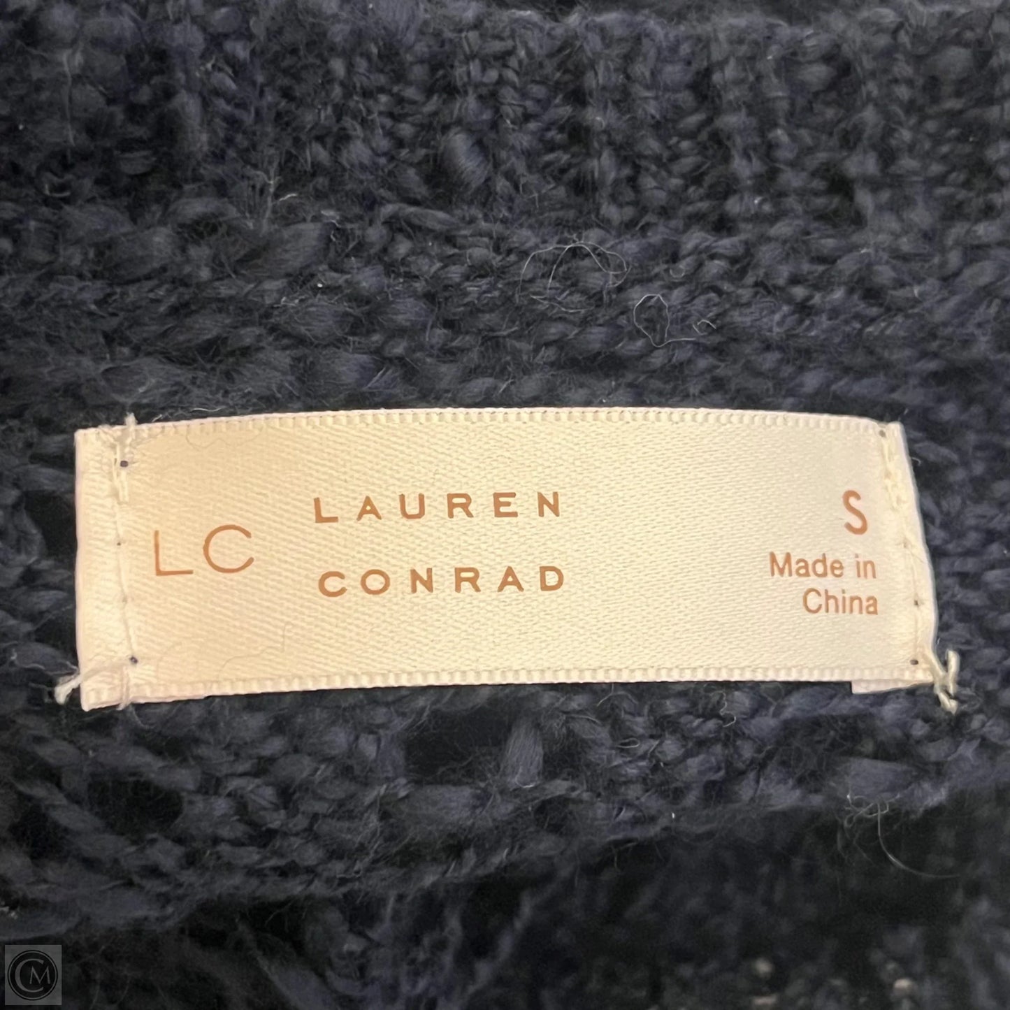 Sweater Cardigan By Lc Lauren Conrad In Navy, Size: S