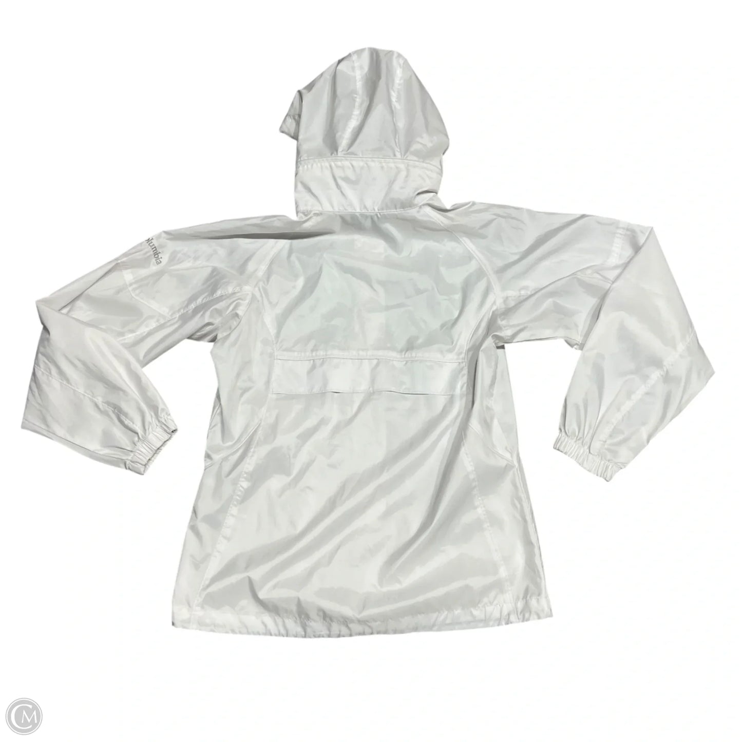 Jacket Windbreaker By Columbia In White, Size: Xs