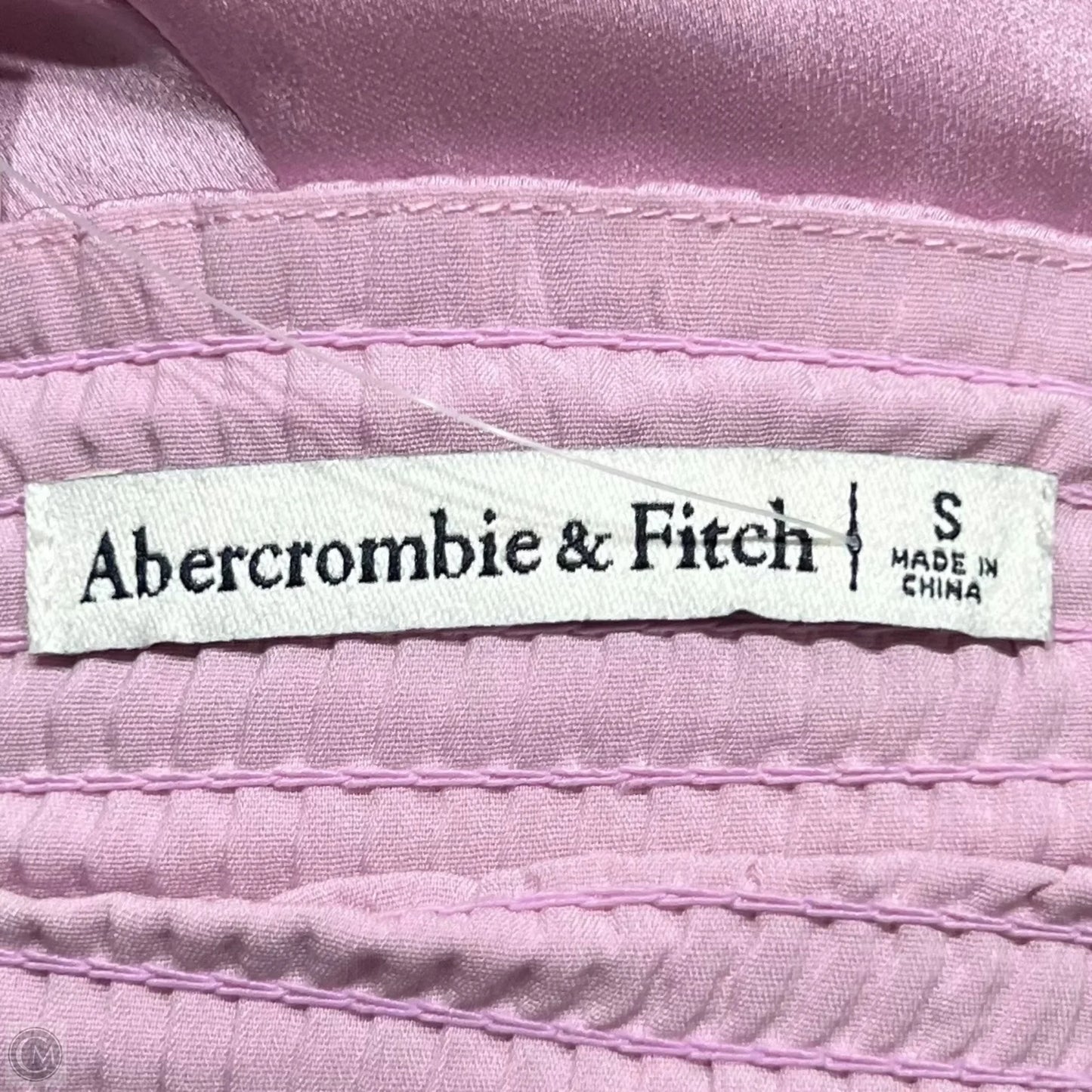 Top Sleeveless By Abercrombie And Fitch In Pink, Size: S