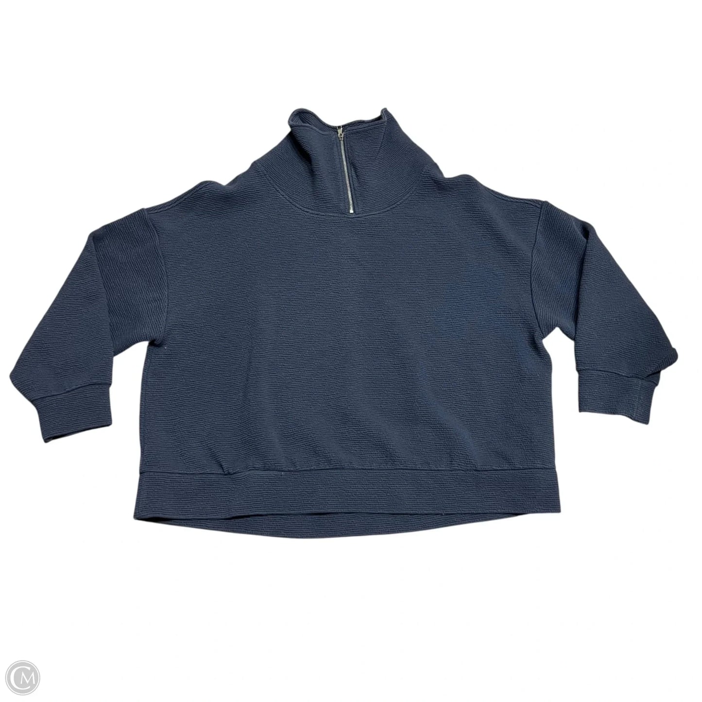 Athletic Sweatshirt Collar By Calia In Blue, Size: 2x