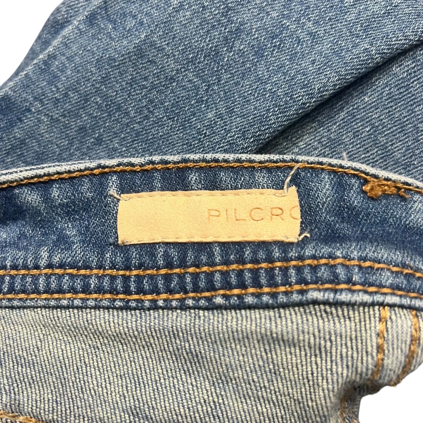 Jeans Skinny By Pilcro In Blue Denim, Size: 4