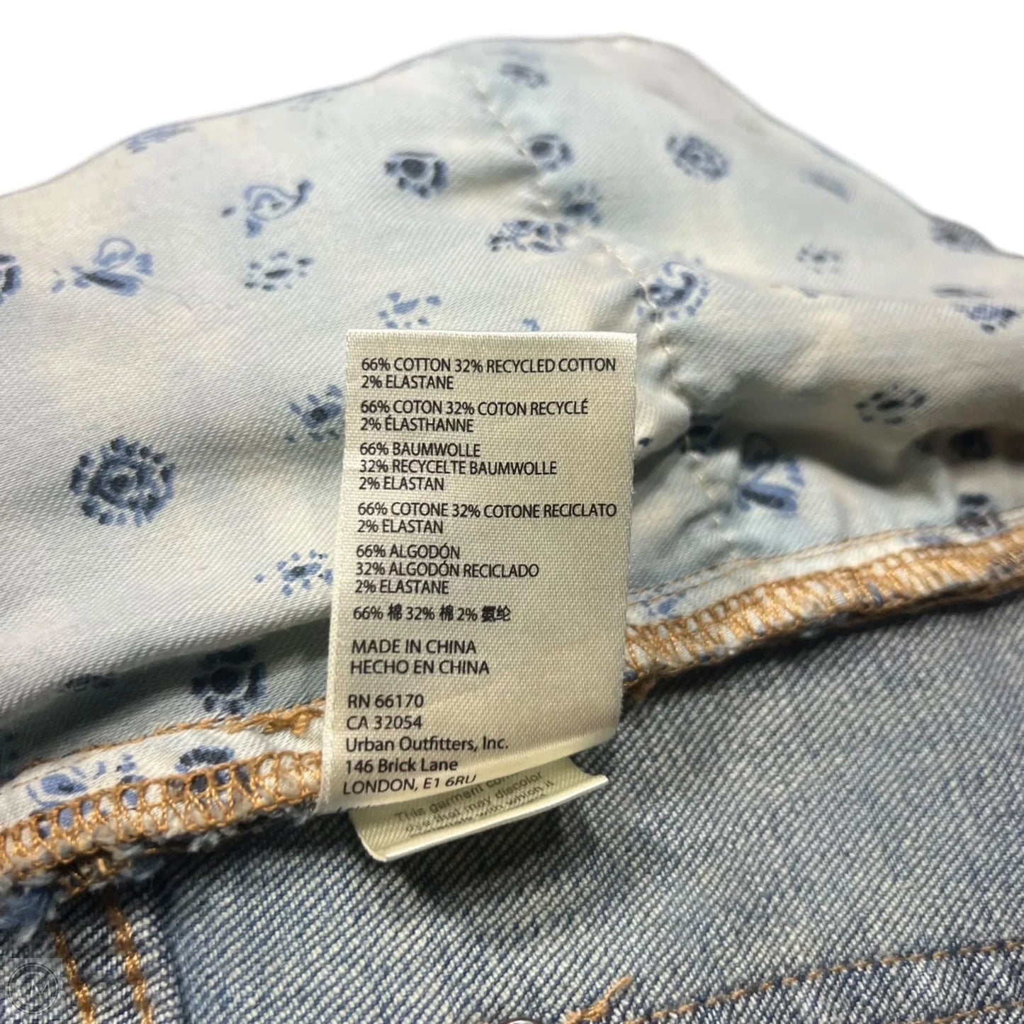 Jeans Skinny By Pilcro In Blue Denim, Size: 4