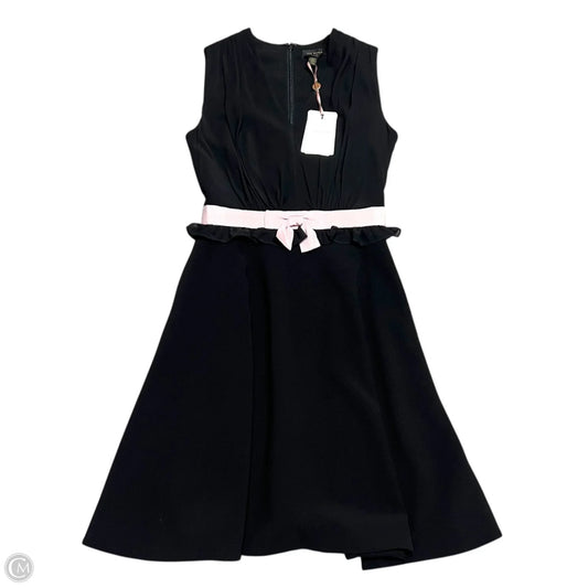 Dress Party Short By Ted Baker In Black & Pink, Size: S