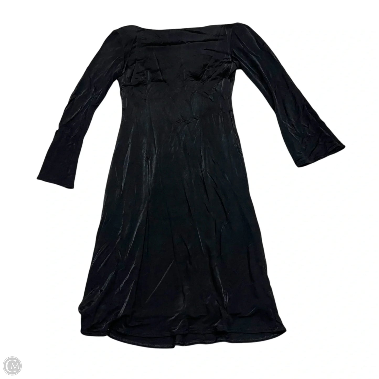 Dress Party Midi By Bcbgmaxazria In Black, Size: M