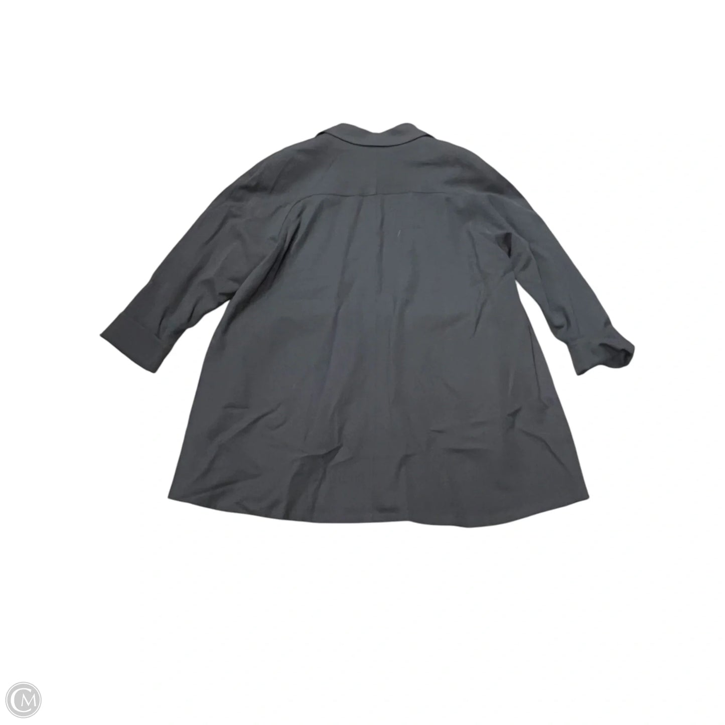 Coat Trench Coat By London Fog In Grey, Size: S