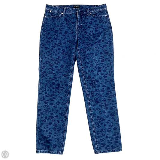 Jeans Straight By Talbots In Leopard Print, Size: 10
