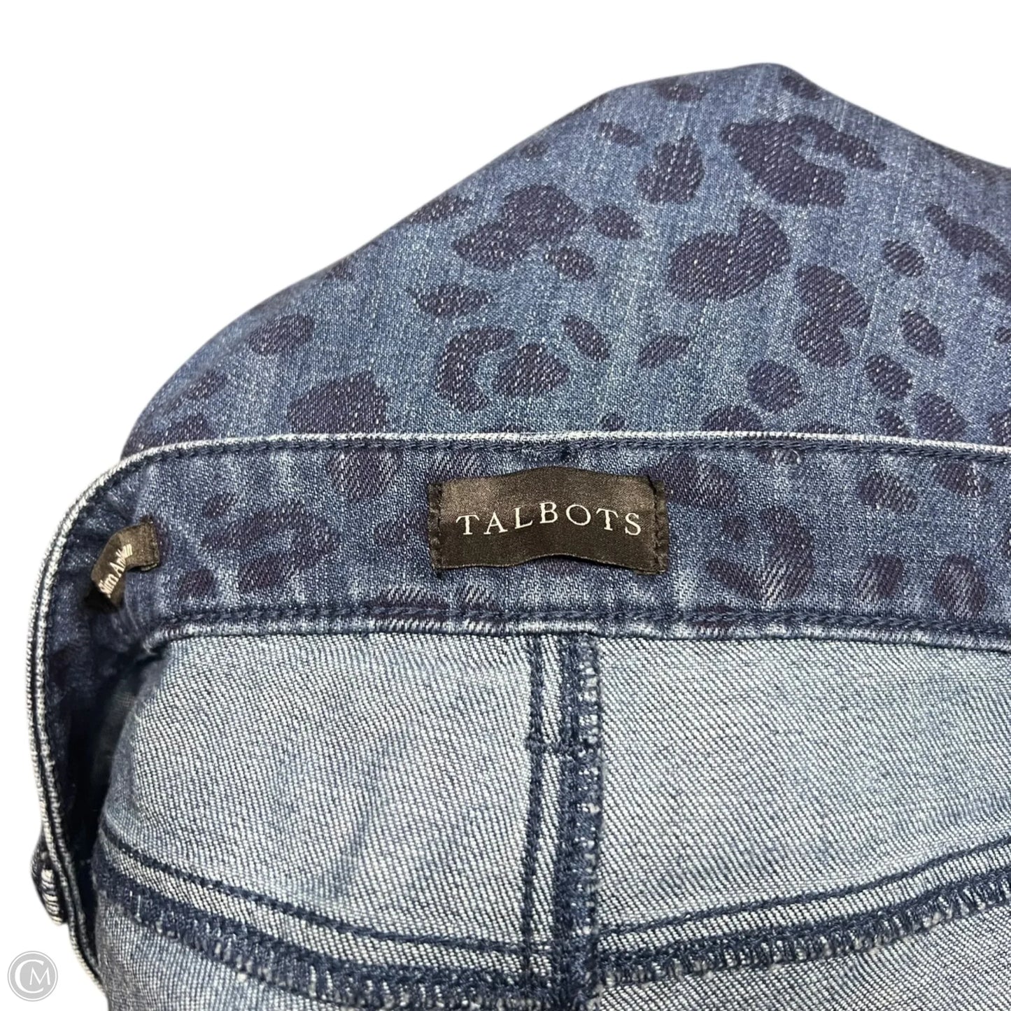 Jeans Straight By Talbots In Leopard Print, Size: 10