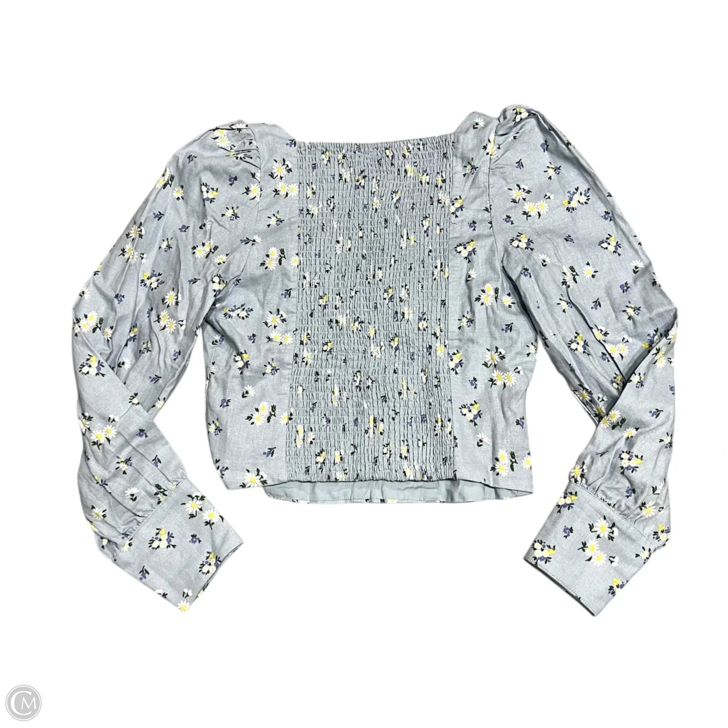 Top Long Sleeve By Rachel Zoe In Blue, Size: M