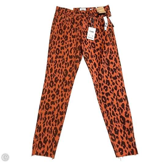 Jeans Skinny By Kensie In Leopard Print, Size: 6