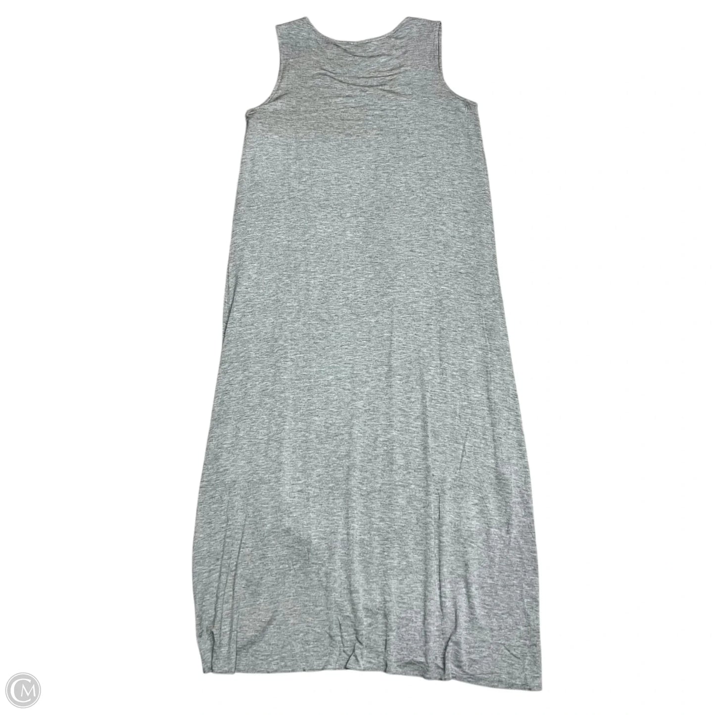 Dress Casual Maxi By Chicos In Grey, Size: M