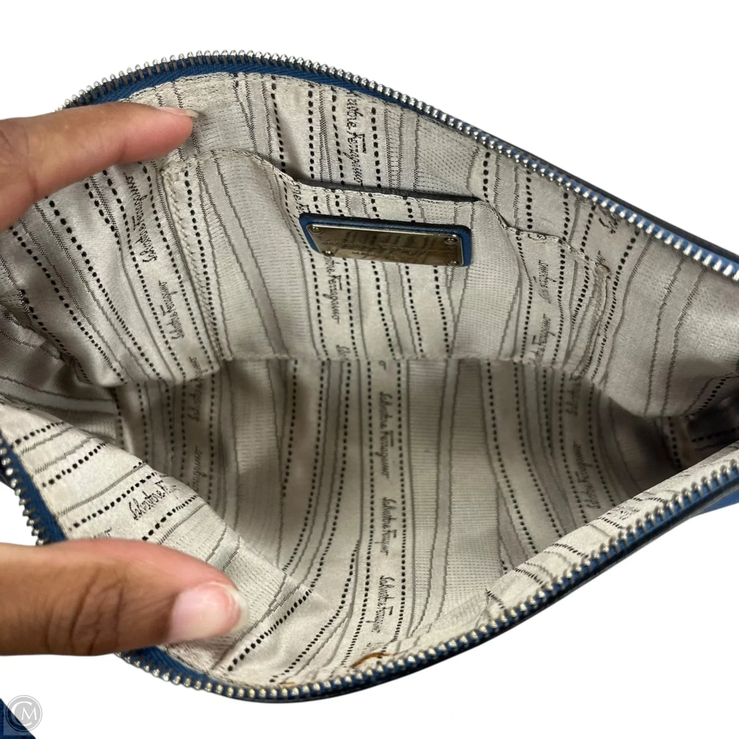 Handbag Luxury Designer By Ferragamo, Size: Small