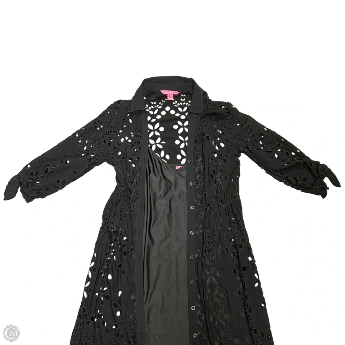 Dress Designer By Lilly Pulitzer In Black, Size: M