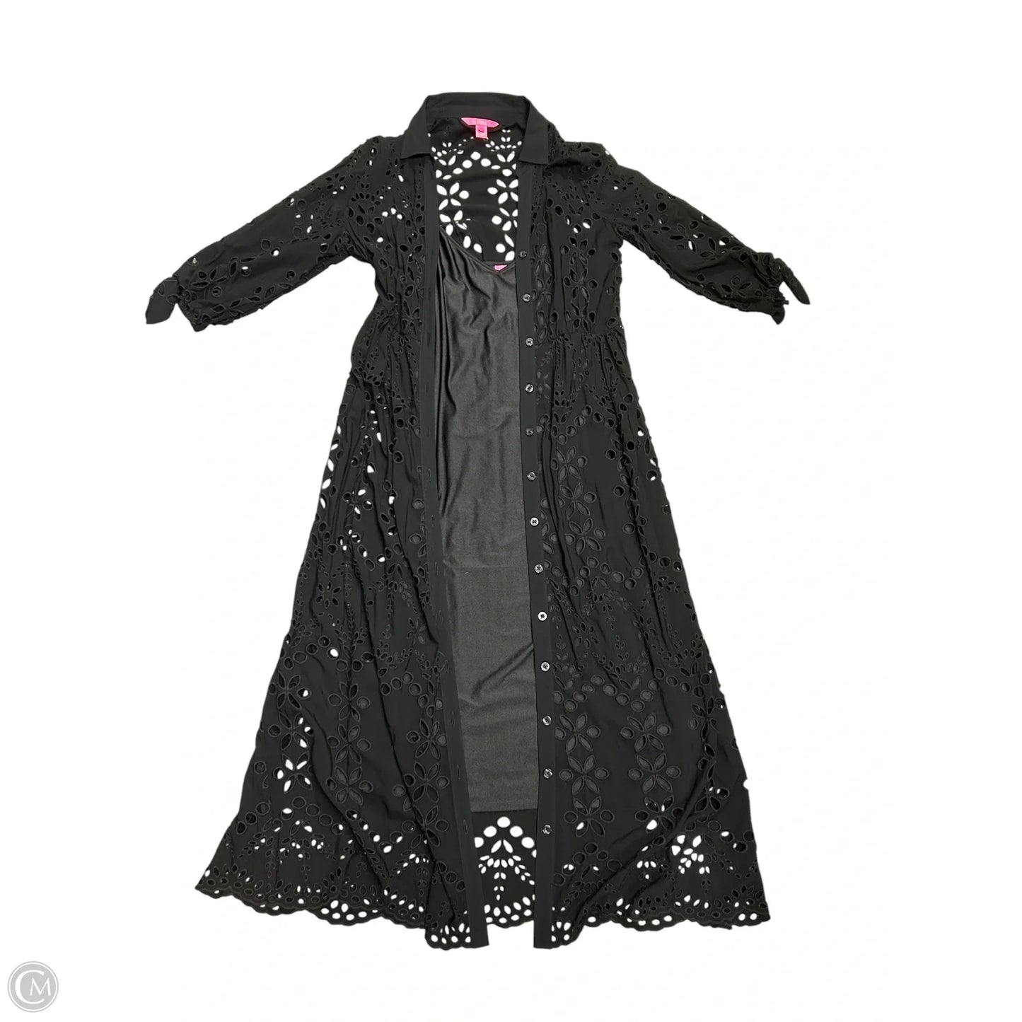 Dress Designer By Lilly Pulitzer In Black, Size: M