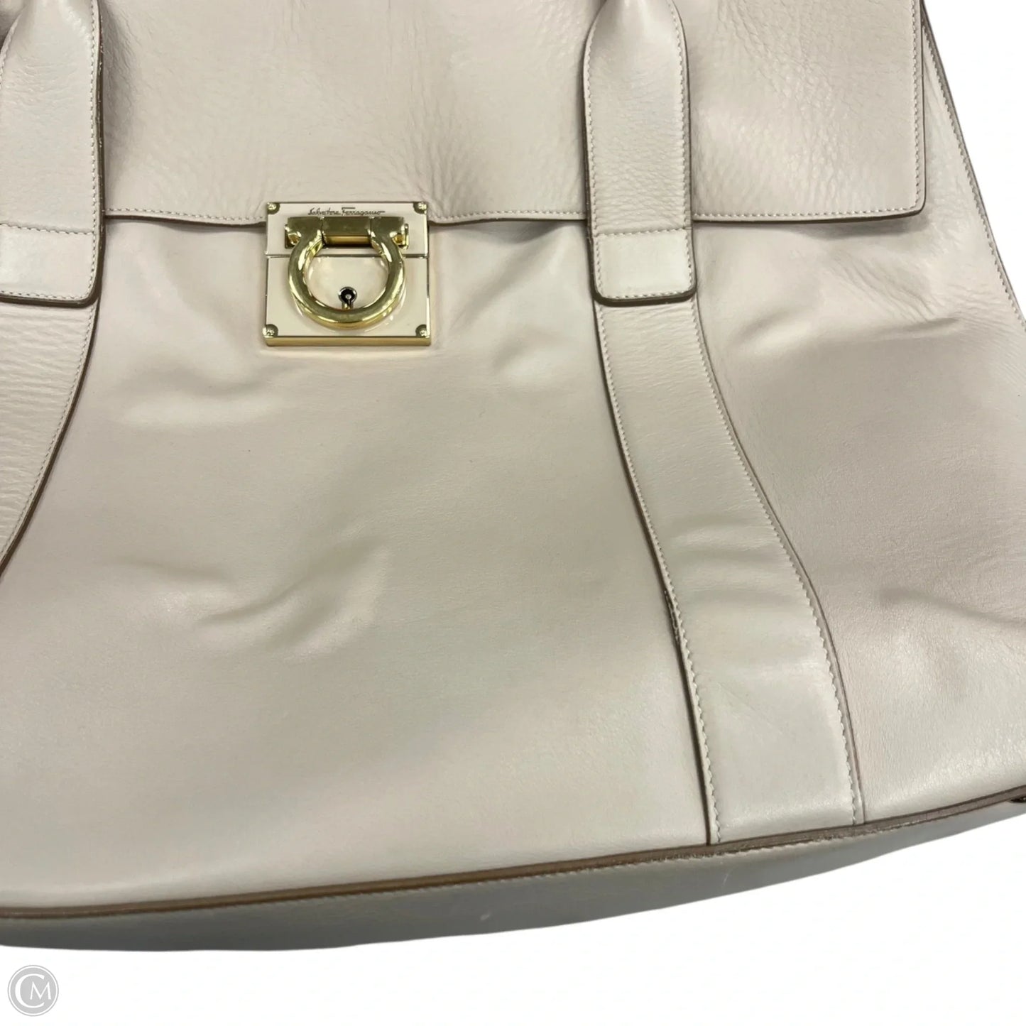 Handbag Luxury Designer By Ferragamo, Size: Large
