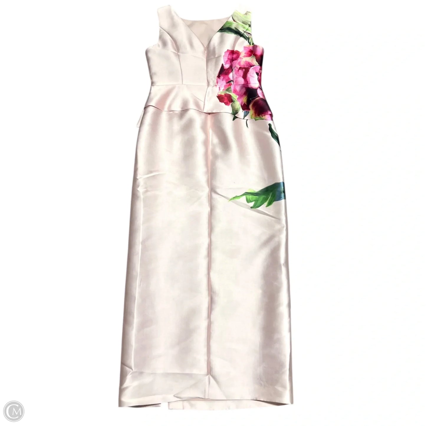Dress Party Long By Kay Unger In Pink, Size: L