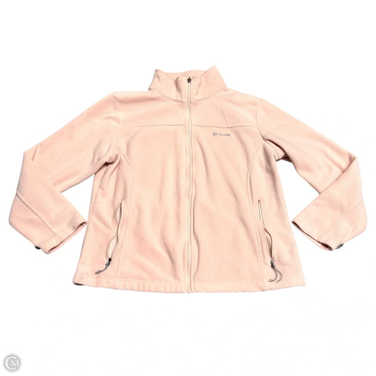 Athletic Fleece By Columbia In Peach, Size: Xxl