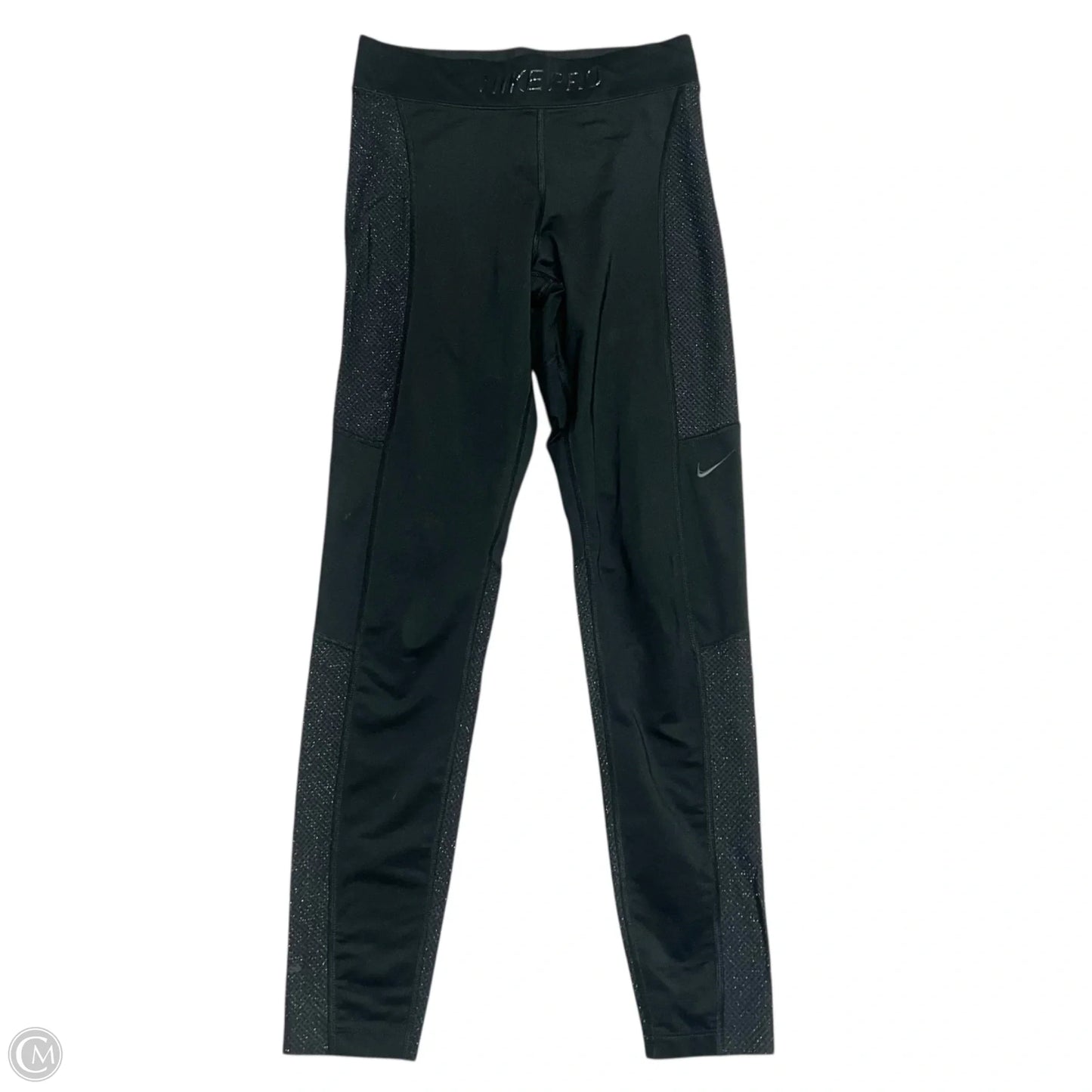 Athletic Leggings By Nike In Black, Size: 4