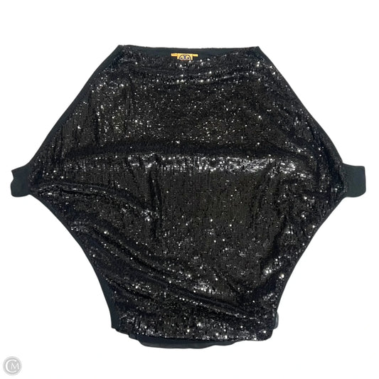 Top Short Sleeve Designer By Tory Burch In Black, Size: Xs