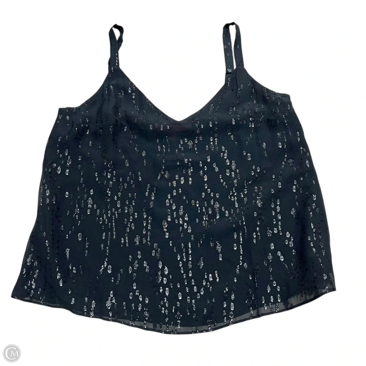 Top Sleeveless Designer By Lilly Pulitzer In Black, Size: L