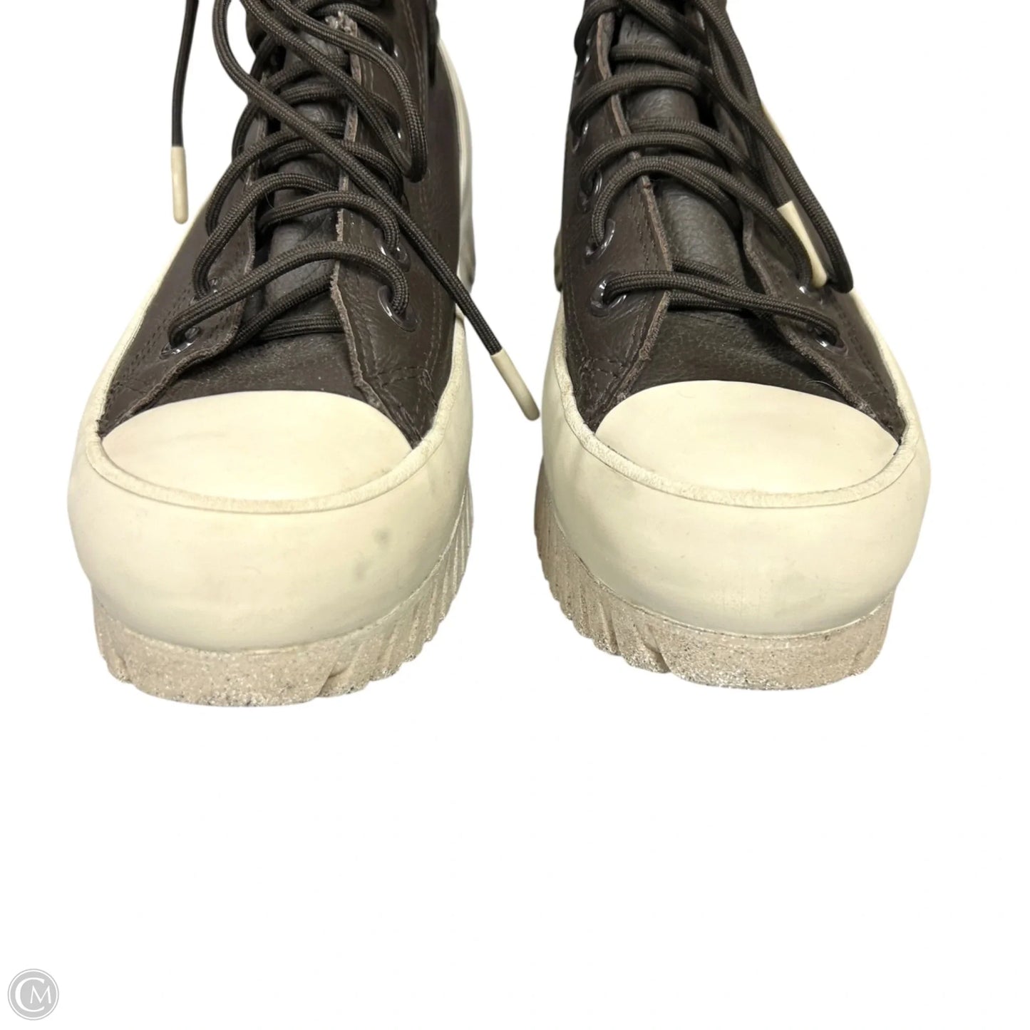 Shoes Sneakers By Converse In Brown & Cream, Size: 6.5