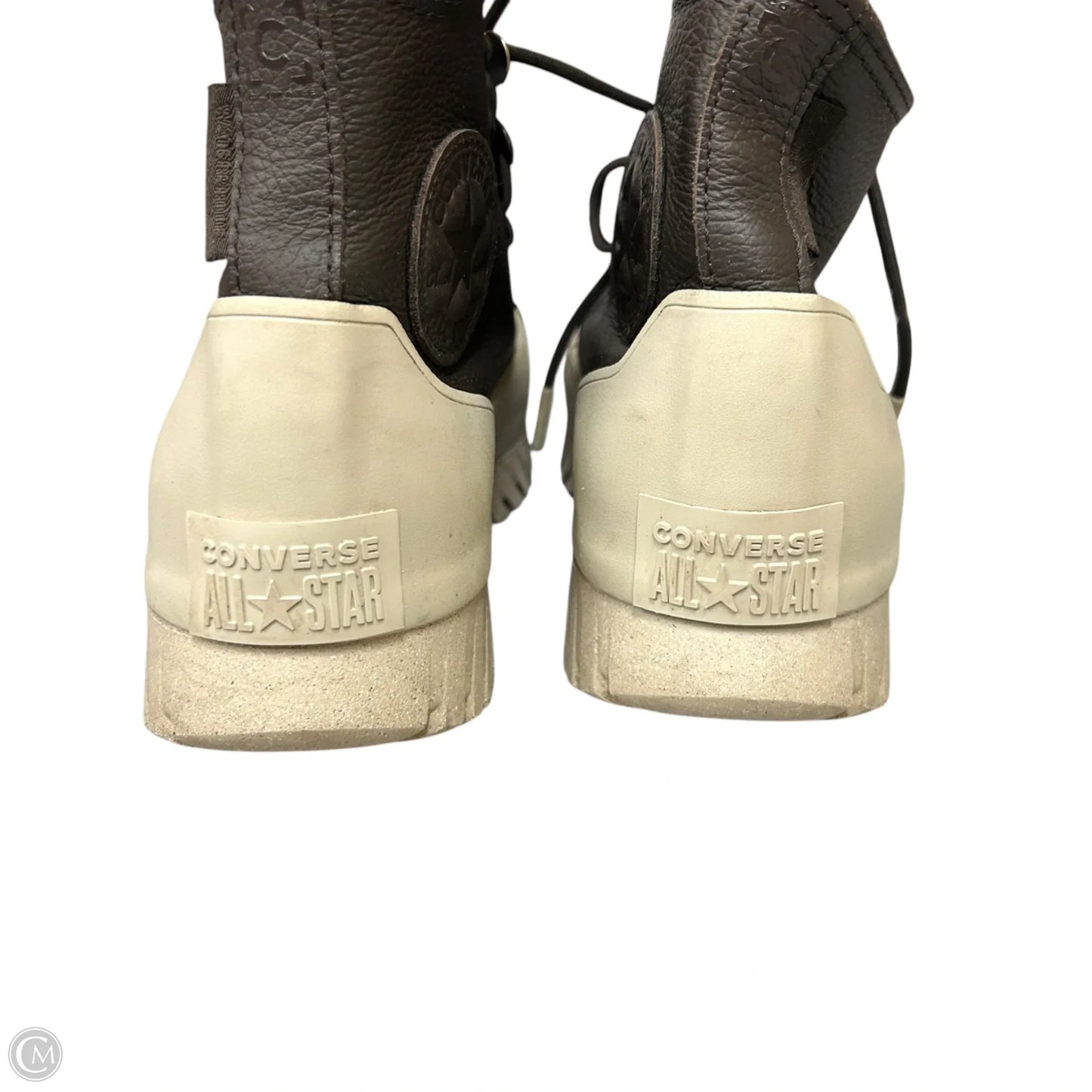 Shoes Sneakers By Converse In Brown & Cream, Size: 6.5