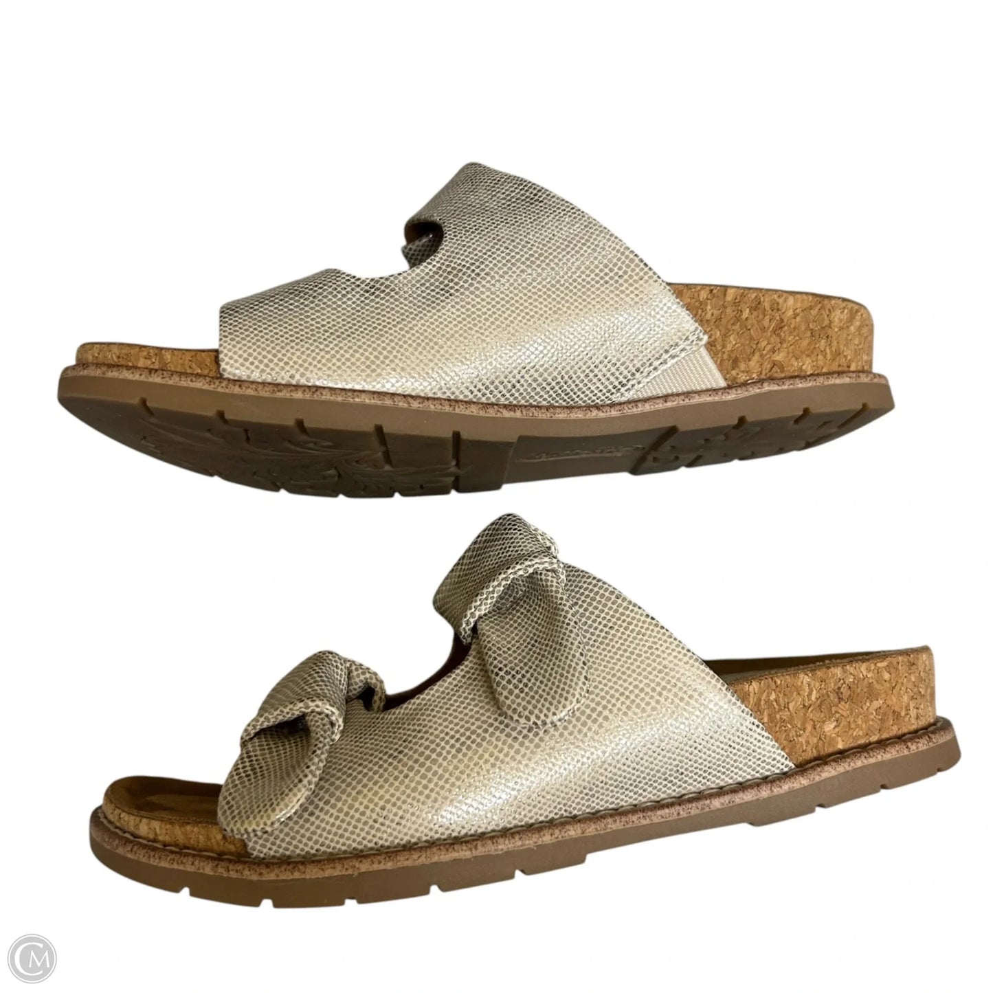 Sandals Flats By Sofft In Gold, Size: 6