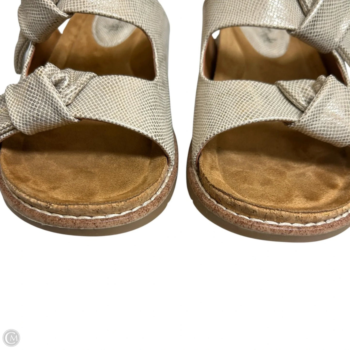 Sandals Flats By Sofft In Gold, Size: 6