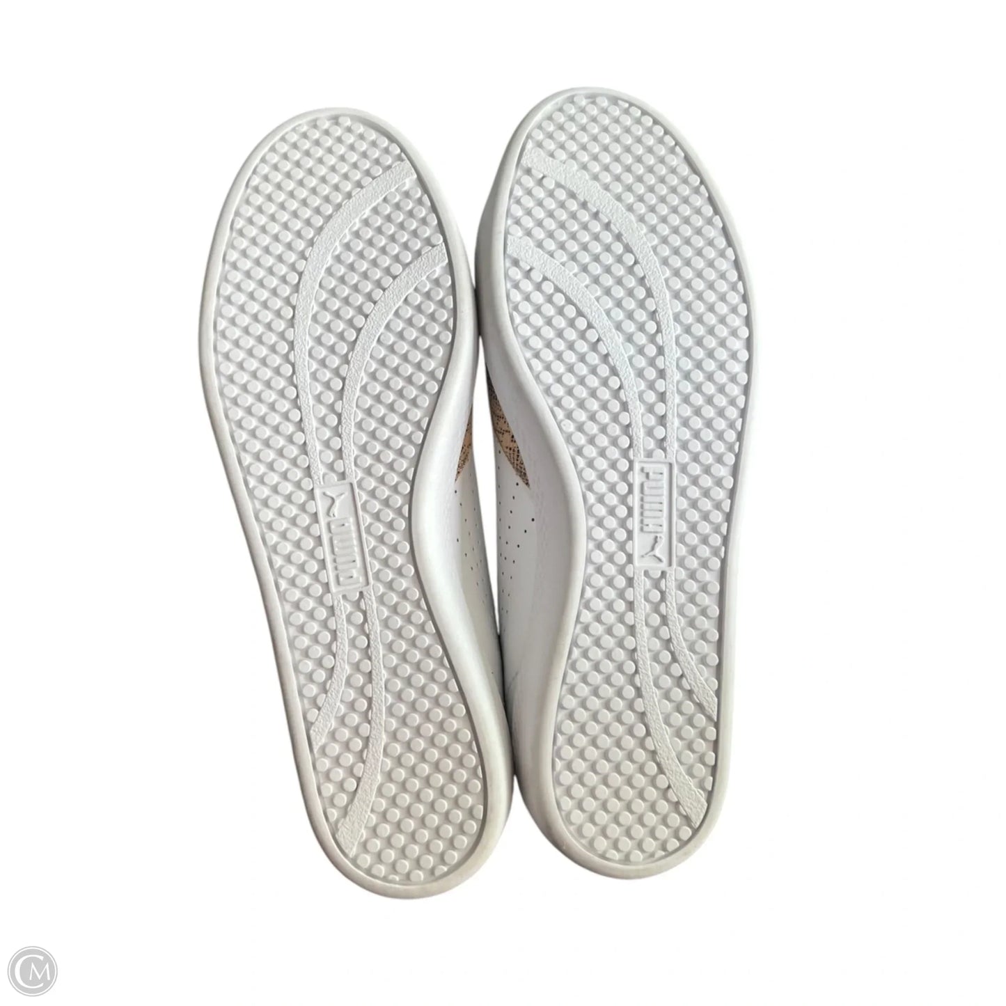 Shoes Sneakers By Puma In Cream & White, Size: 9