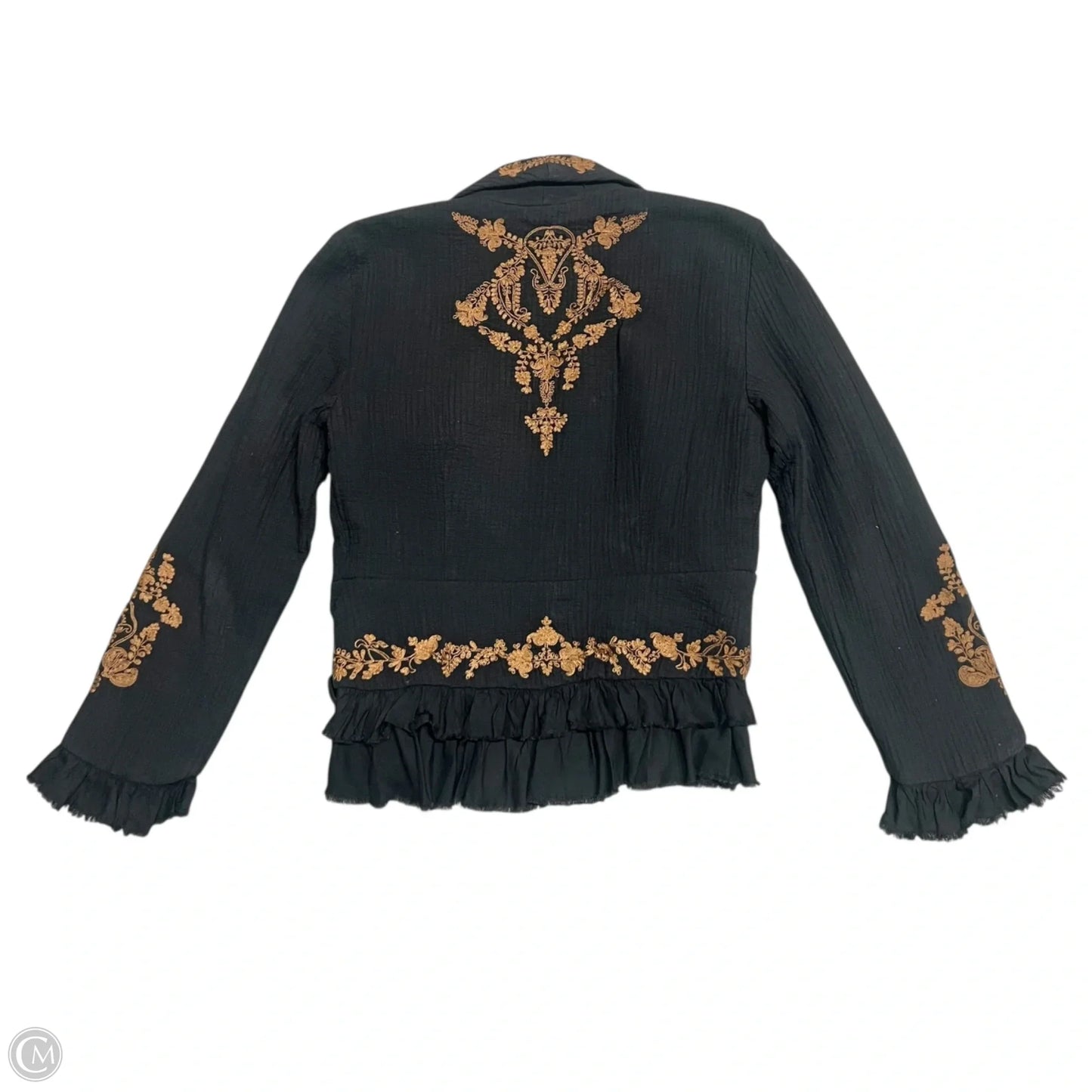 Blazer By Free People In Black & Brown, Size: S