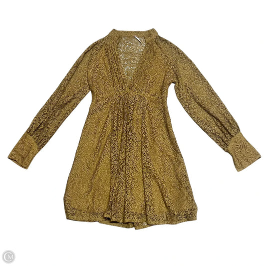 Dress Casual Short By Free People In Green, Size: Xs