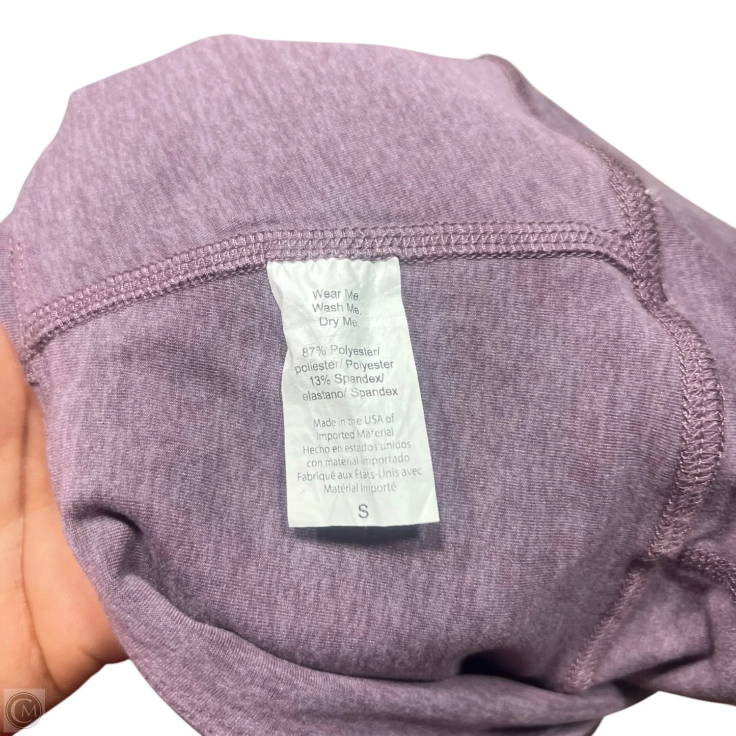 Athletic Leggings By Beyond Yoga In Purple, Size: 4