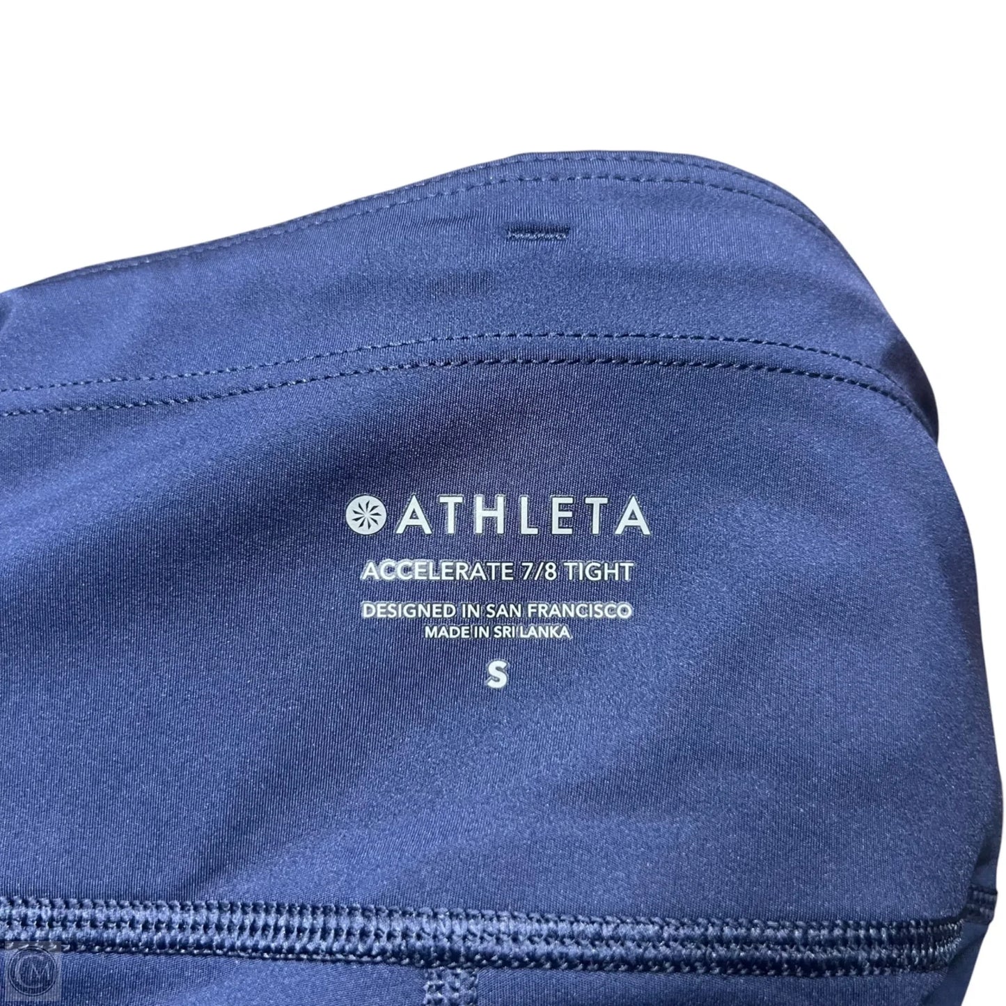 Athletic Leggings By Athleta In Navy, Size: 4