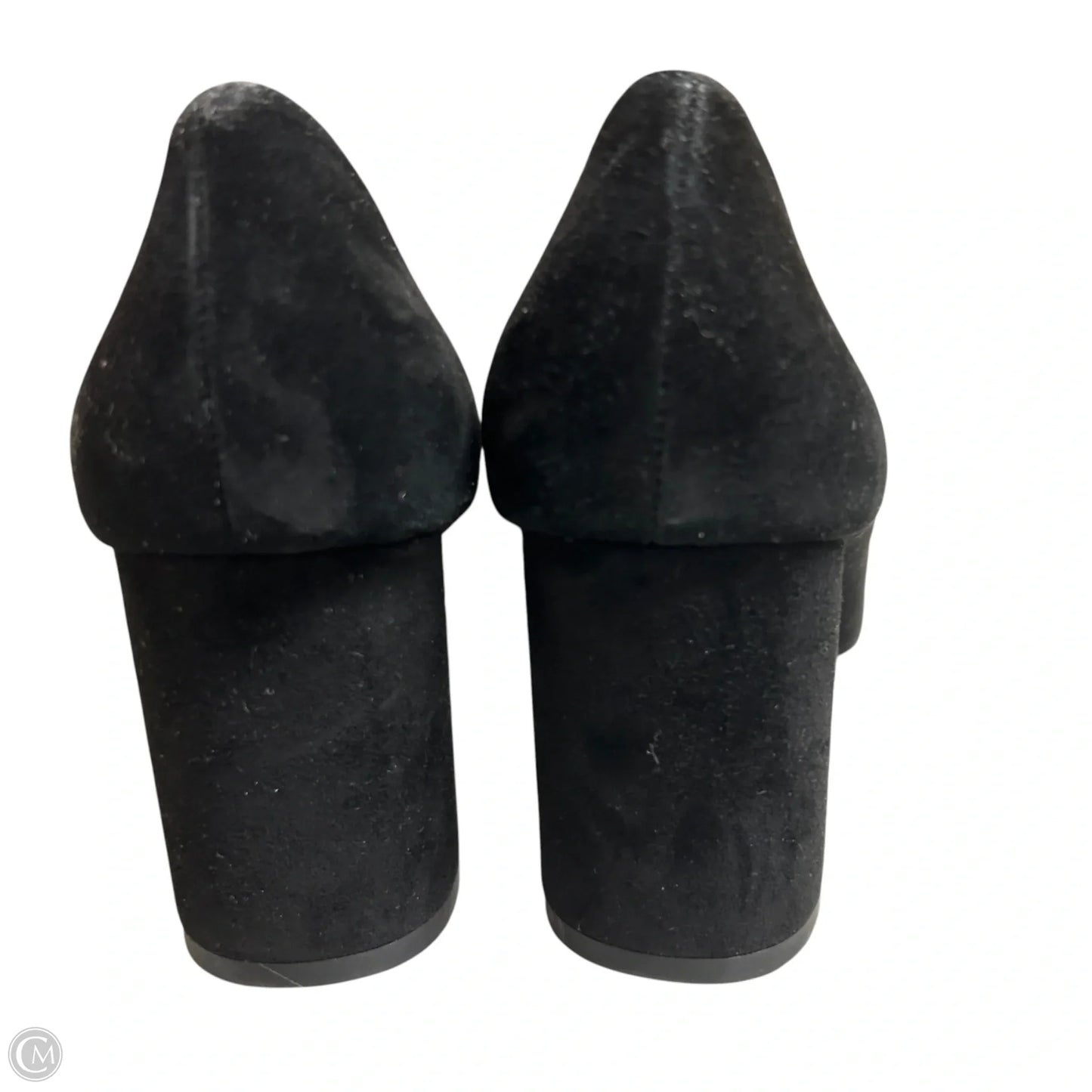 Shoes Designer By Kurt Geiger In Black & Gold, Size: 6.5