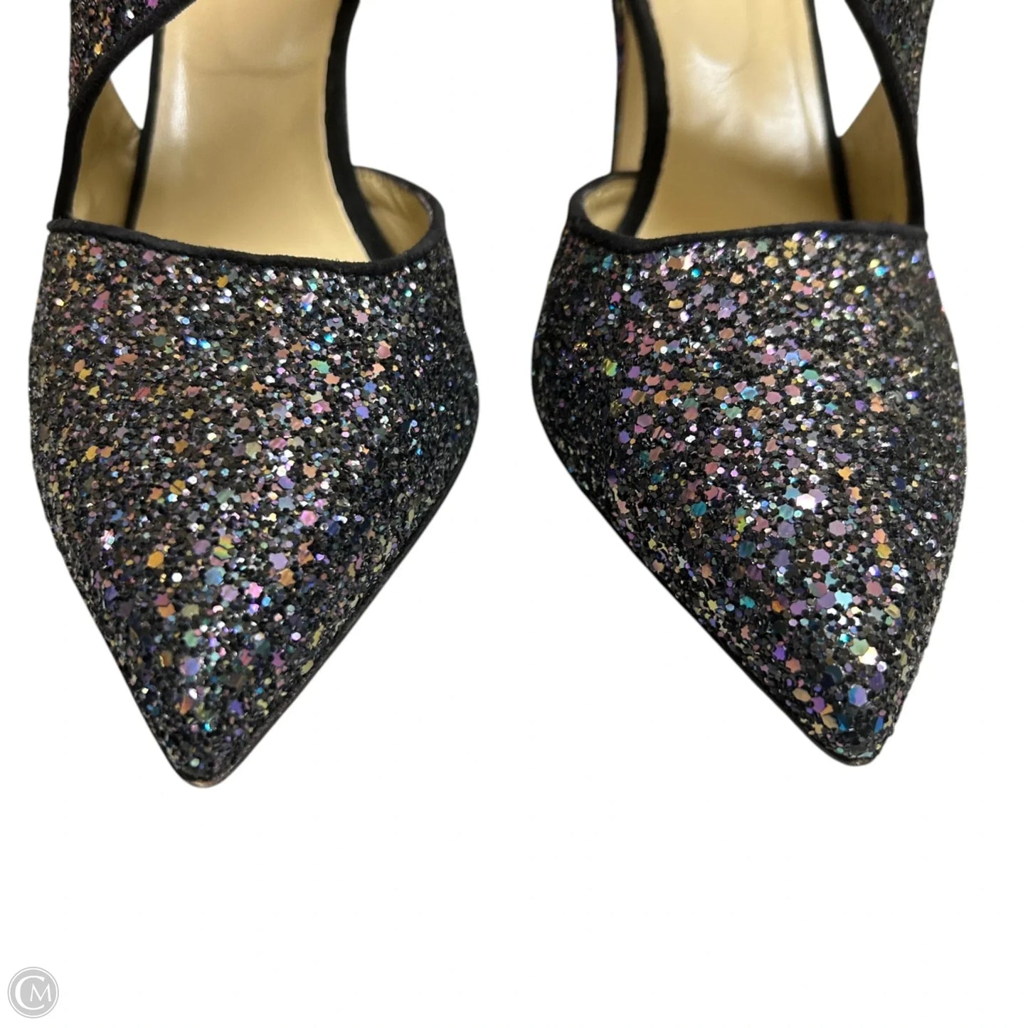 Shoes Heels Stiletto By Hobbs London In Black & Purple, Size: 11.5
