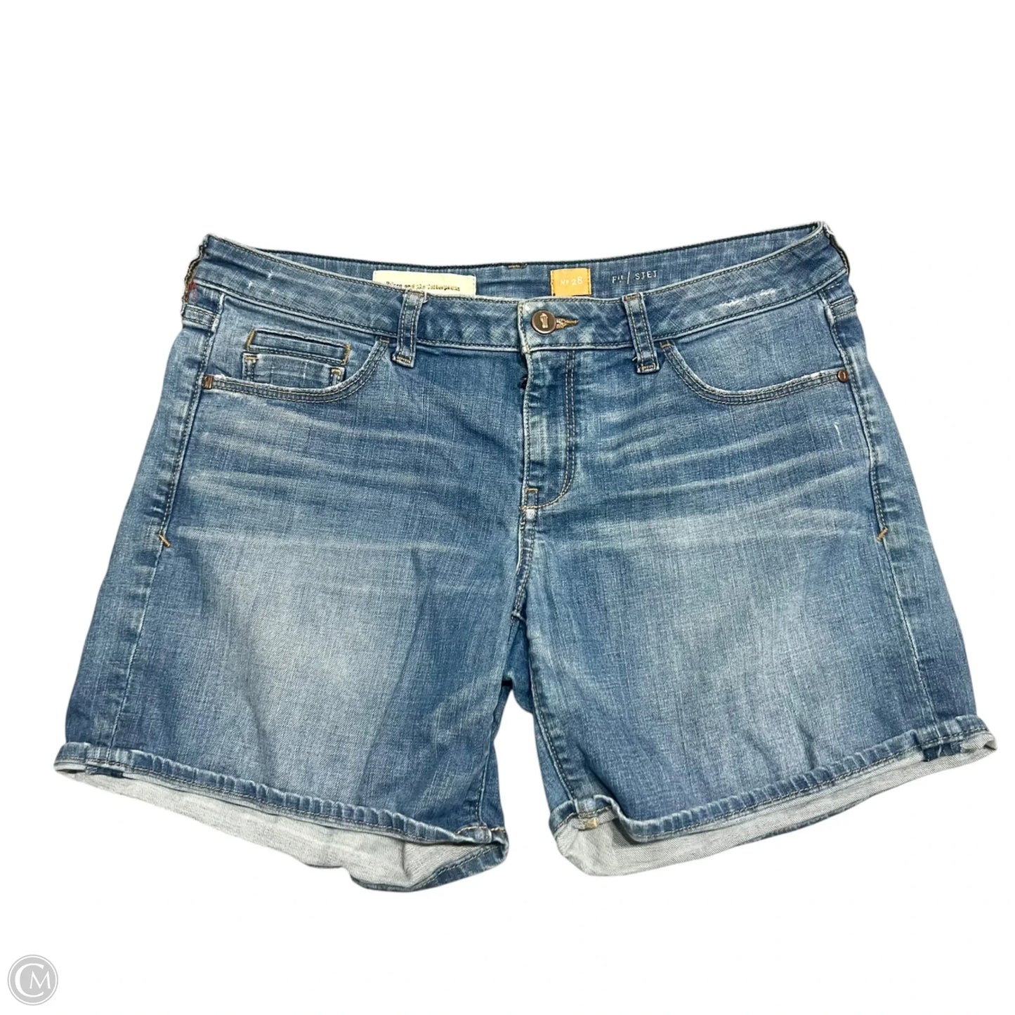 Shorts By Pilcro In Blue Denim, Size: 6