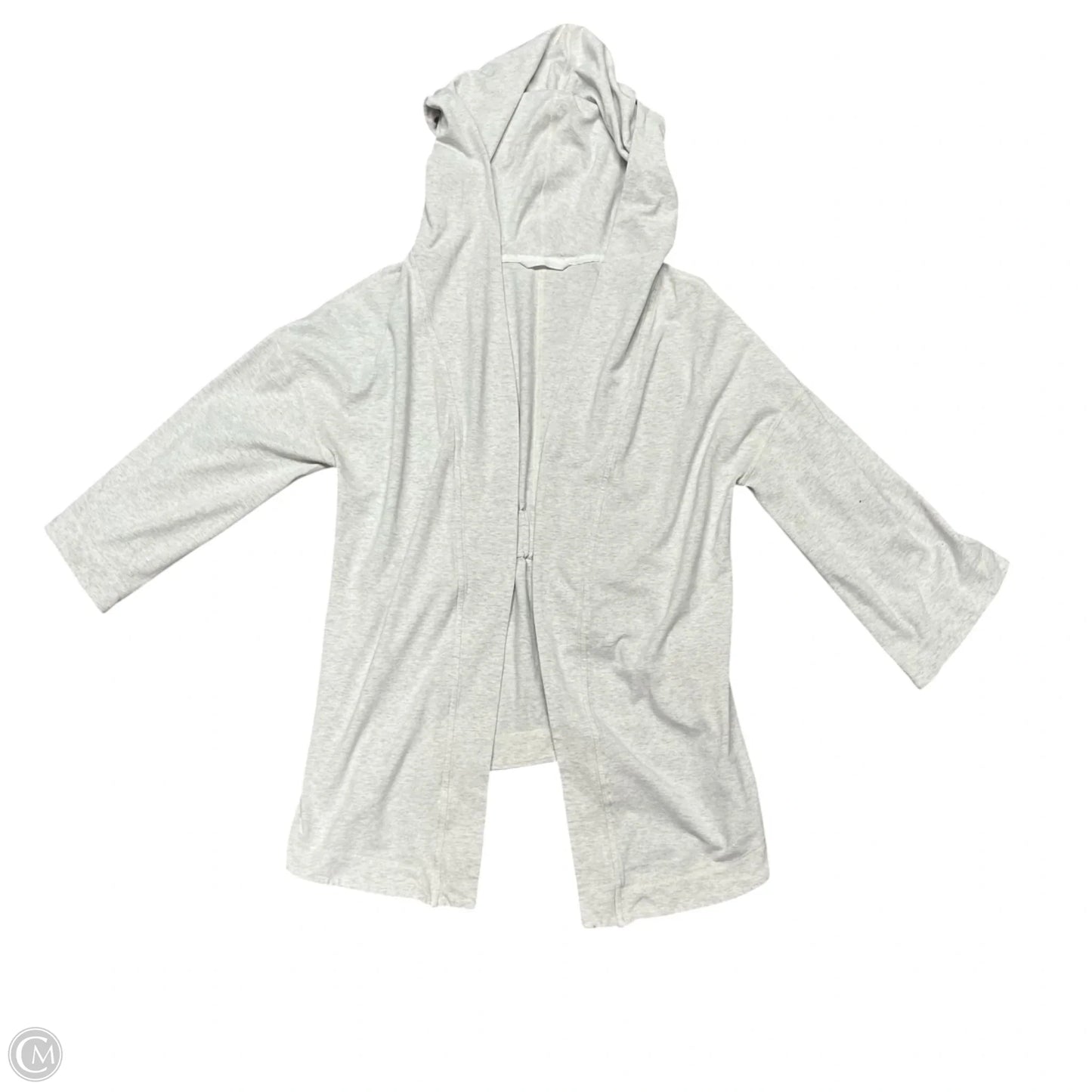 Sweater Cardigan By Lululemon In Grey, Size: S