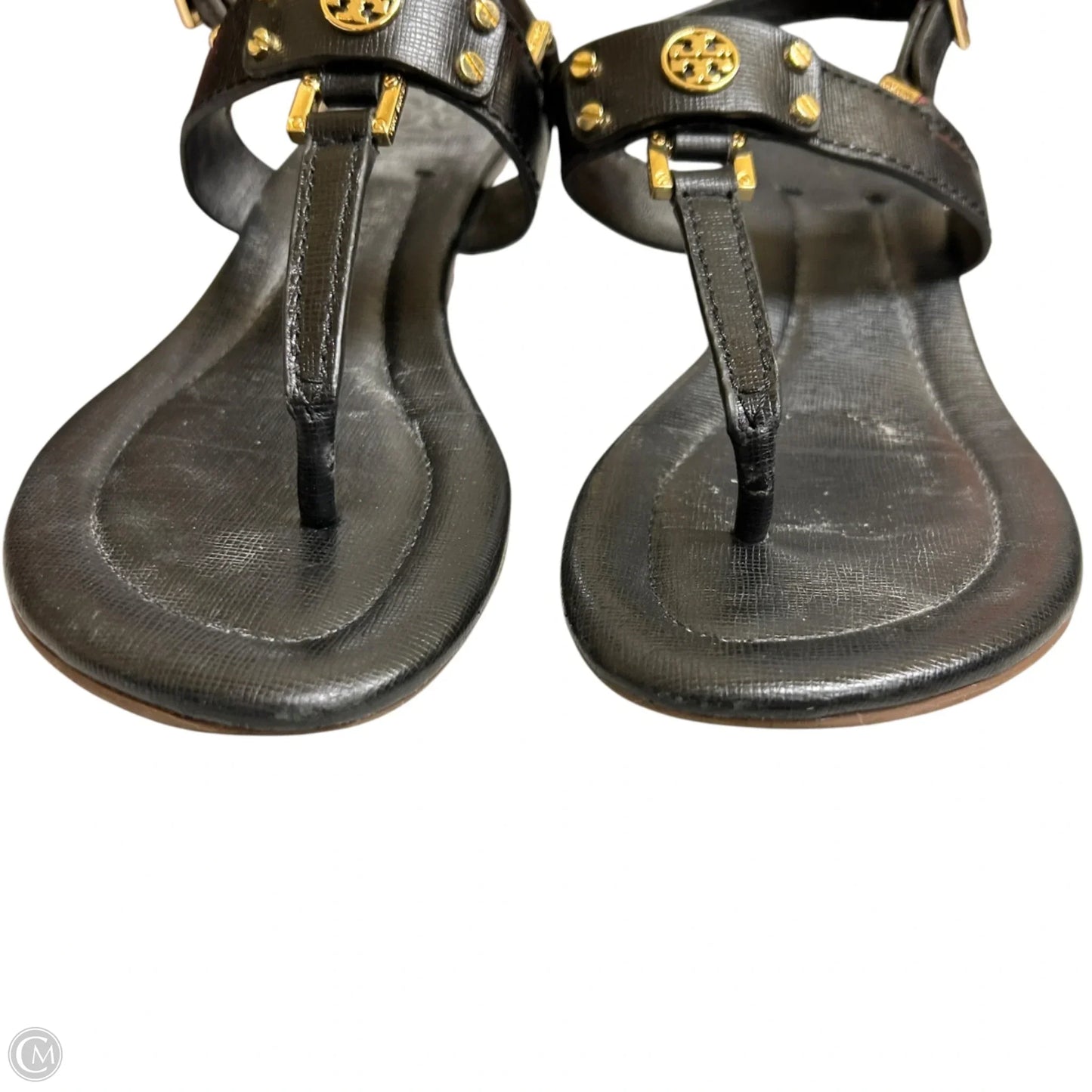 Sandals Designer By Tory Burch In Black, Size: 7