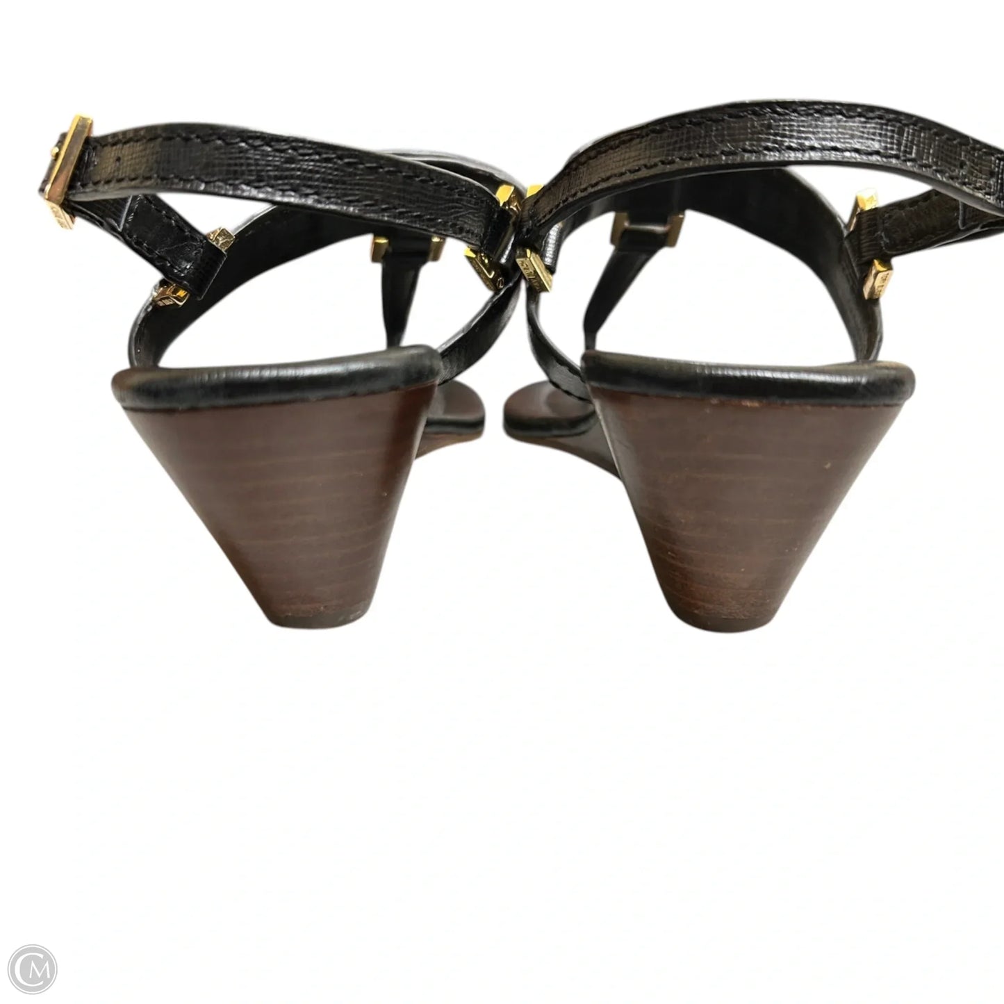 Sandals Designer By Tory Burch In Black, Size: 7