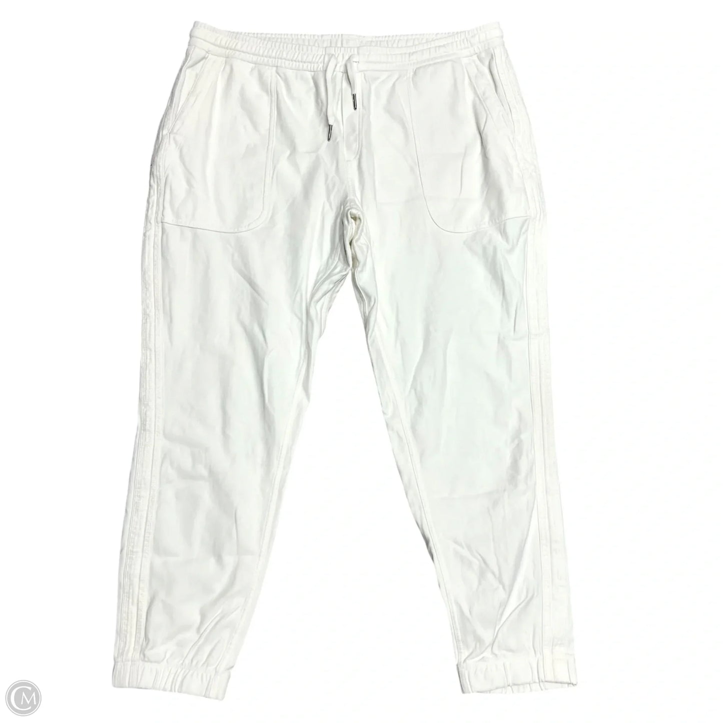 Athletic Pants By Athleta In Cream, Size: Xl